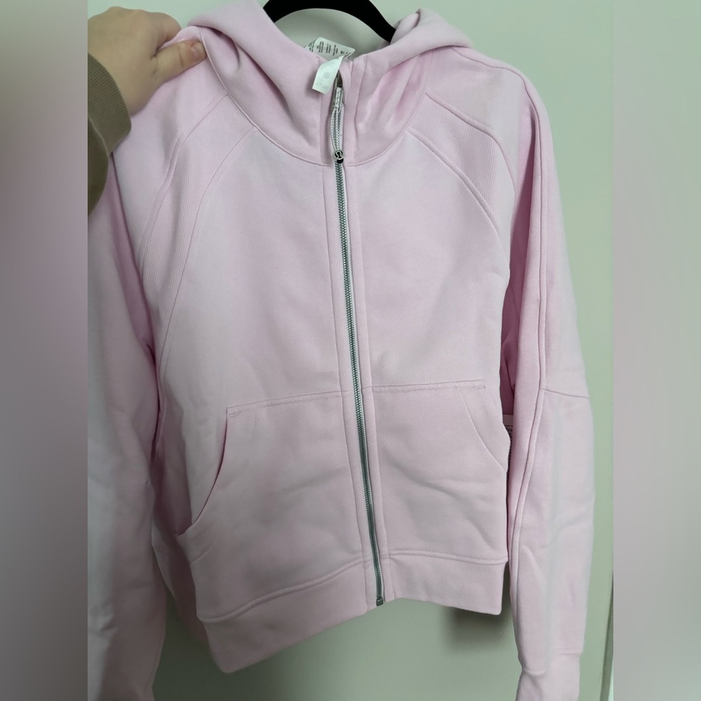 NWT Lululemon Scuba Oversized Full Zip Meadowsweet Pink XL/XXL